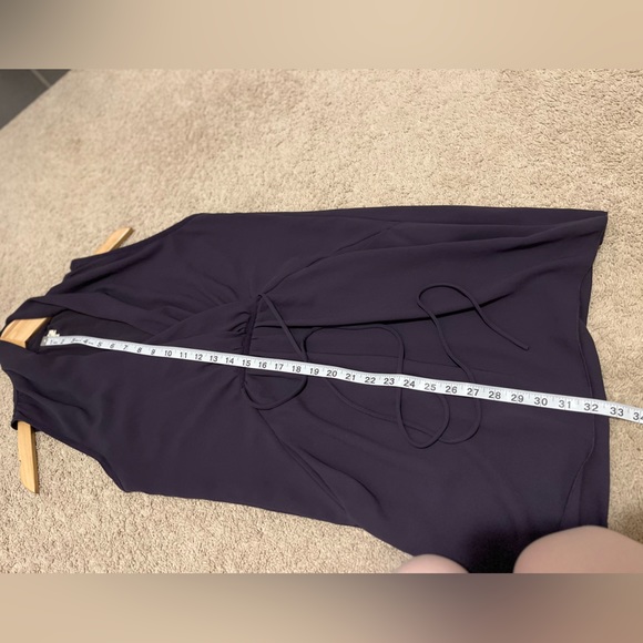 Wilfred Aritzia Sabine Dress Sleeveless Lined Purple Sz S - Picture 12 of 14